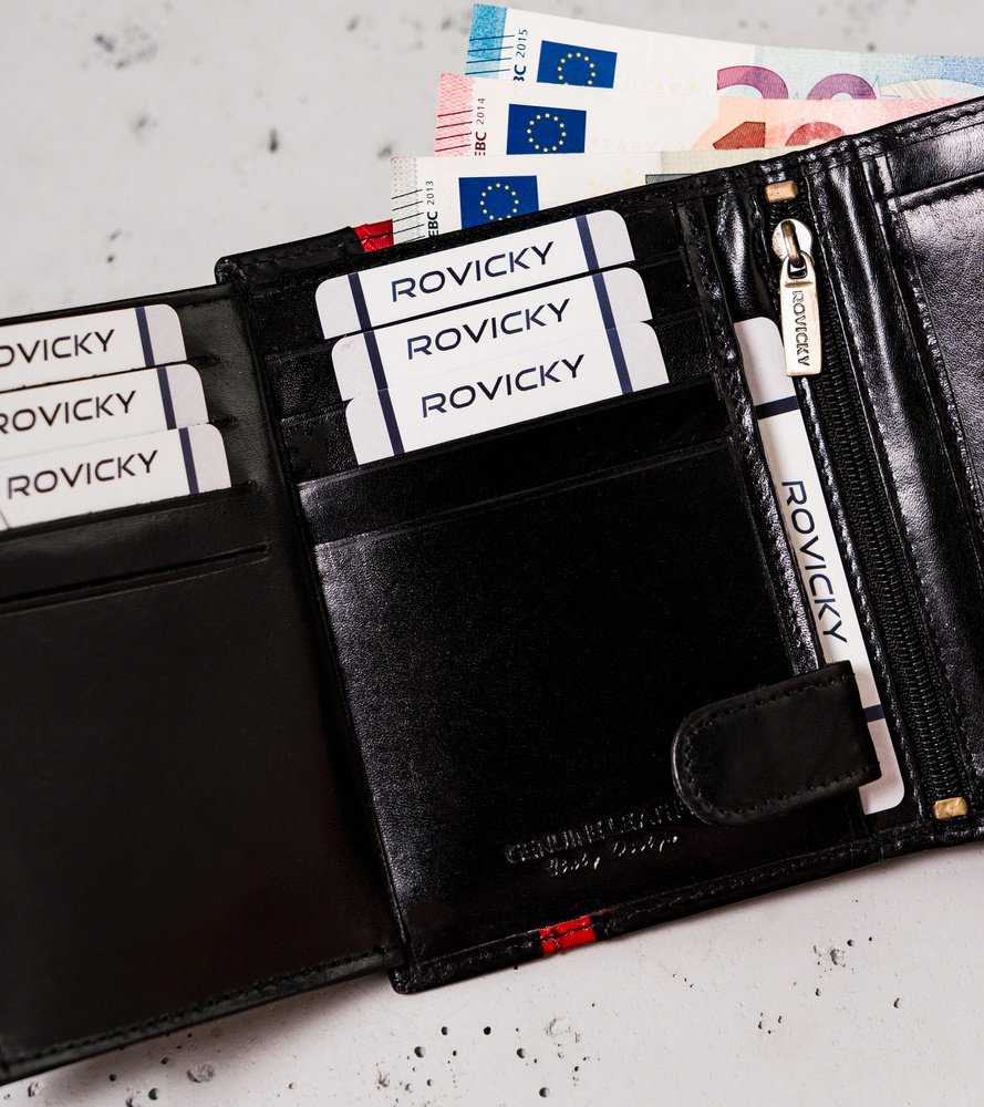Vyriška piniginė Rovicky N4L-RVTP RFID