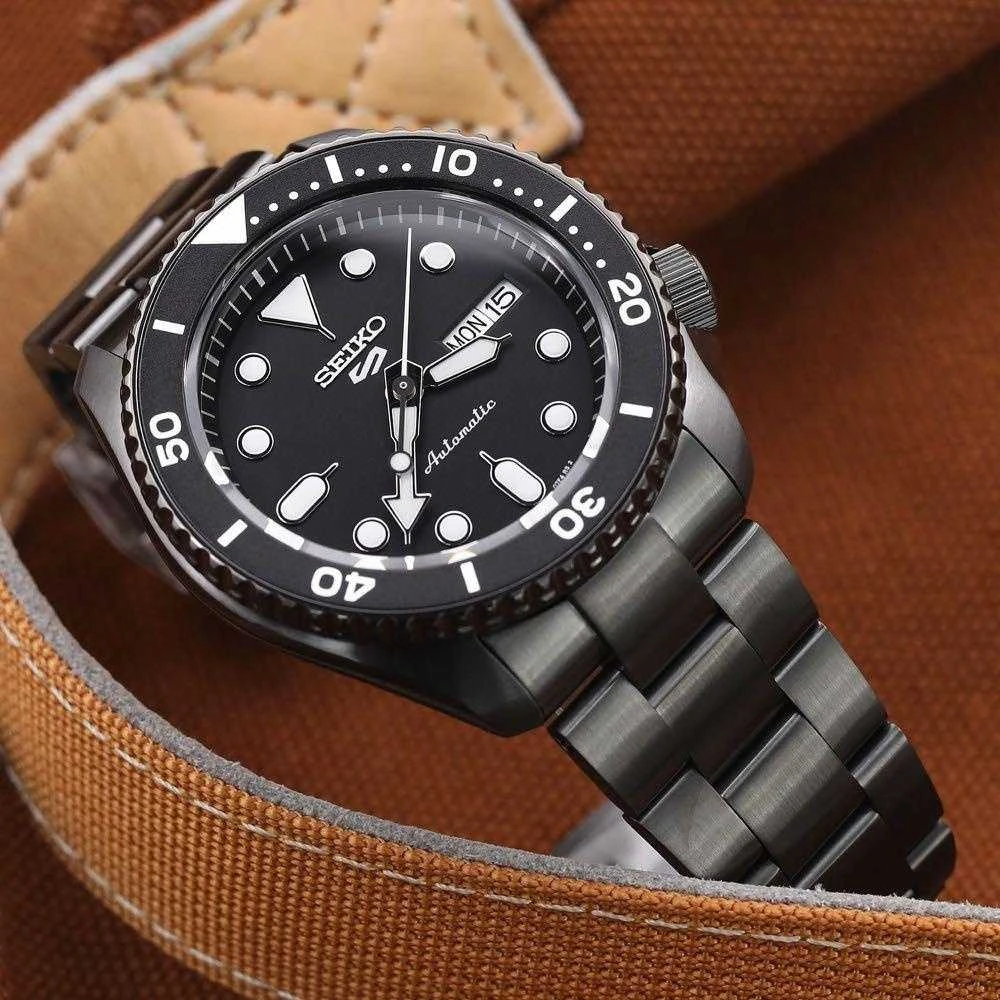 SEIKO 5 Sports vyriškas laikrodis SRPD65K1 automatinis + dėžutė