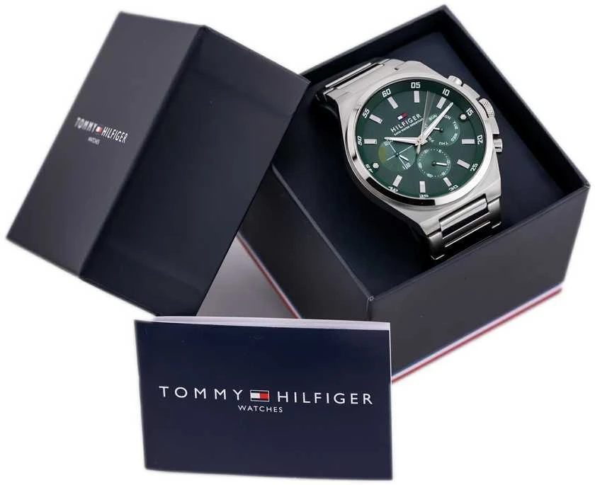 TOMMY HILFIGER DEXTER VYRIŠKAS LAIKRODIS 1792088 (zf104a) + DĖŽĖ