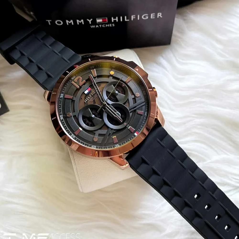 Laikrodis TOMMY HILFIGER LUCA MEN'S WATCH 1710491 (zf082b)