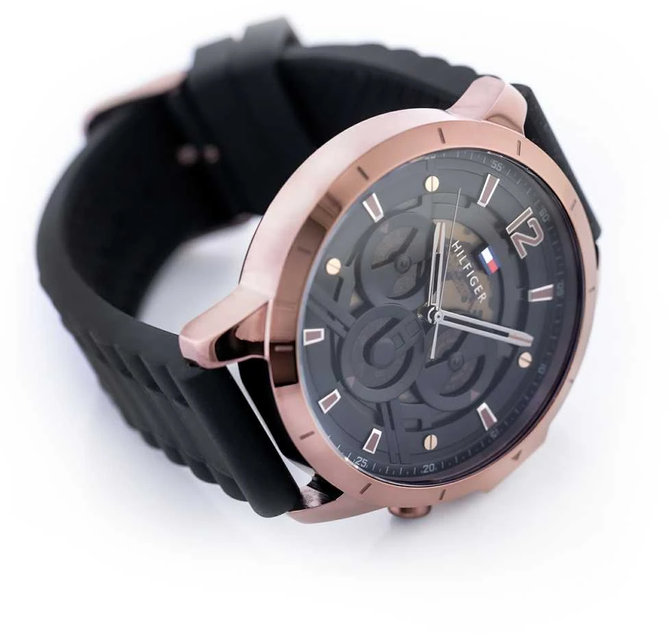 Laikrodis TOMMY HILFIGER LUCA MEN'S WATCH 1710491 (zf082b)