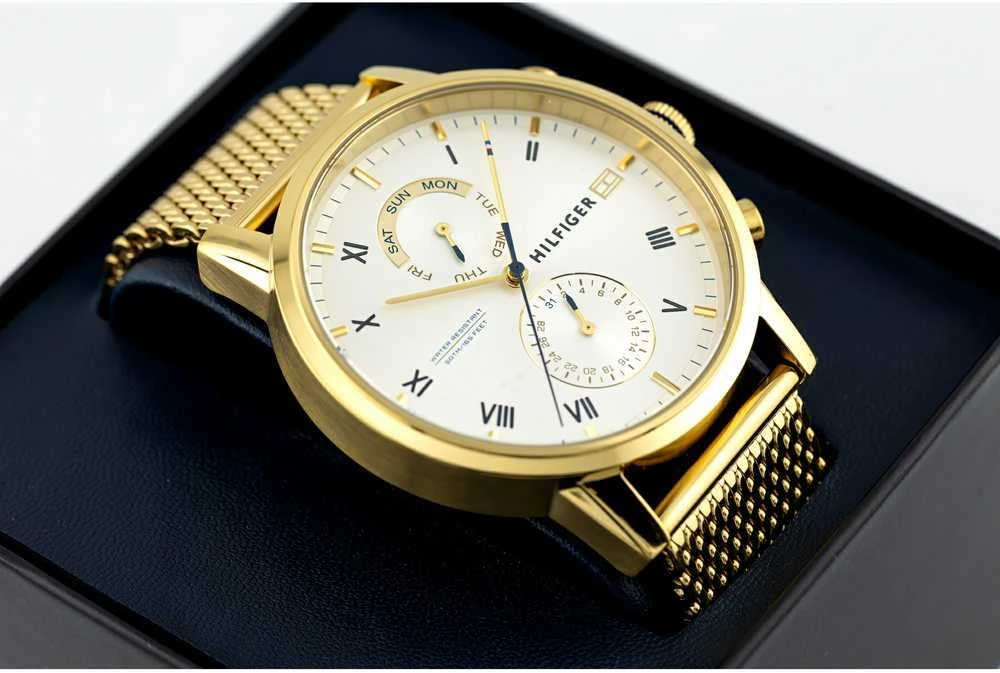 Vyriškas laikrodis TOMMY HILFIGER 1791398 KANE (zf046a)