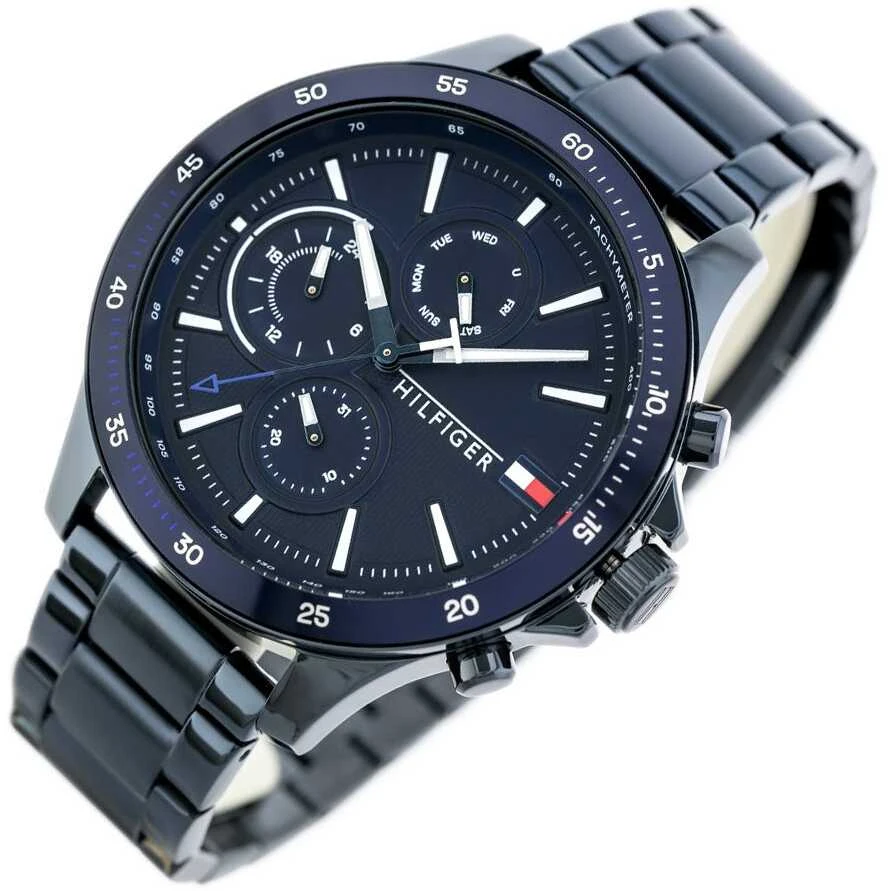 Laikrodis TOMMY HILFIGER MEN'S WATCH 1791720 BANK (zf022b)