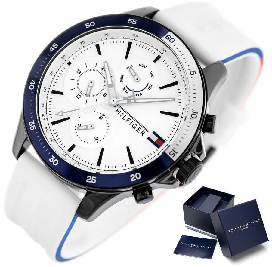 Laikrodis TOMMY HILFIGER MEN'S WATCH 1791723 BANK (zf023b)