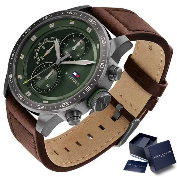 Laikrodis TOMMY HILFIGER MEN'S WATCH 1791809 (zf042b)