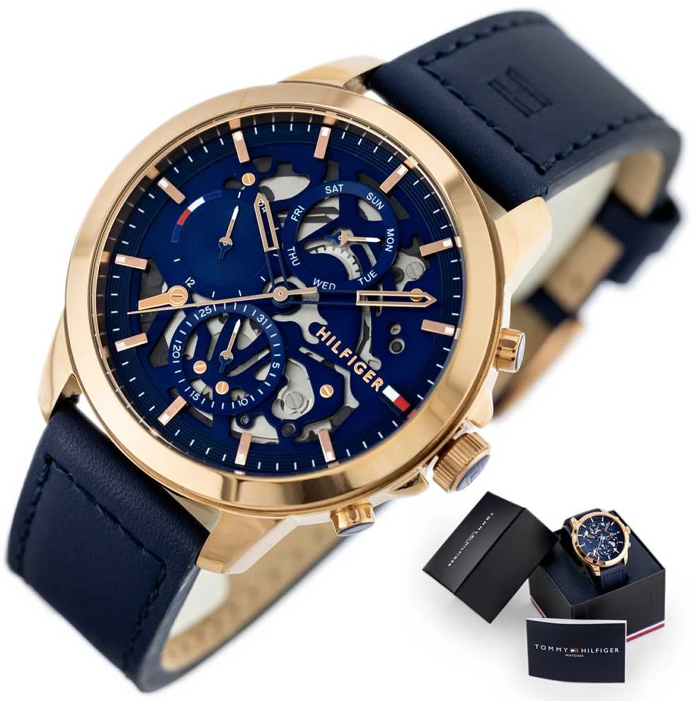 VYRIŠKAS LAIKRODIS TOMMY HILFIGER 1710475 Henry (zf081a)