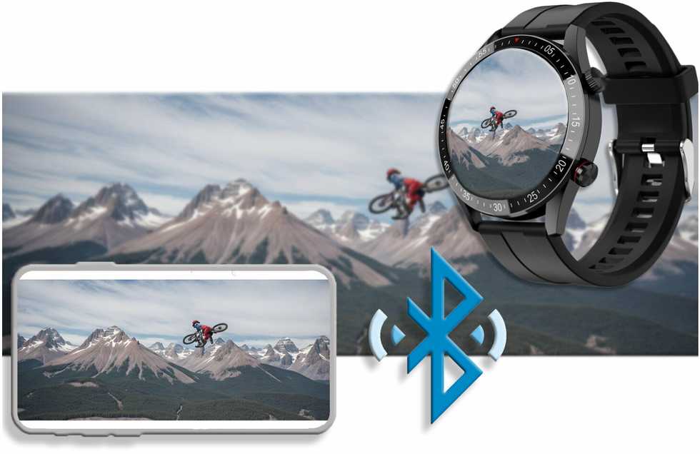 Išmanusis laikrodis Gravity GT4-1, Juodos spalvos