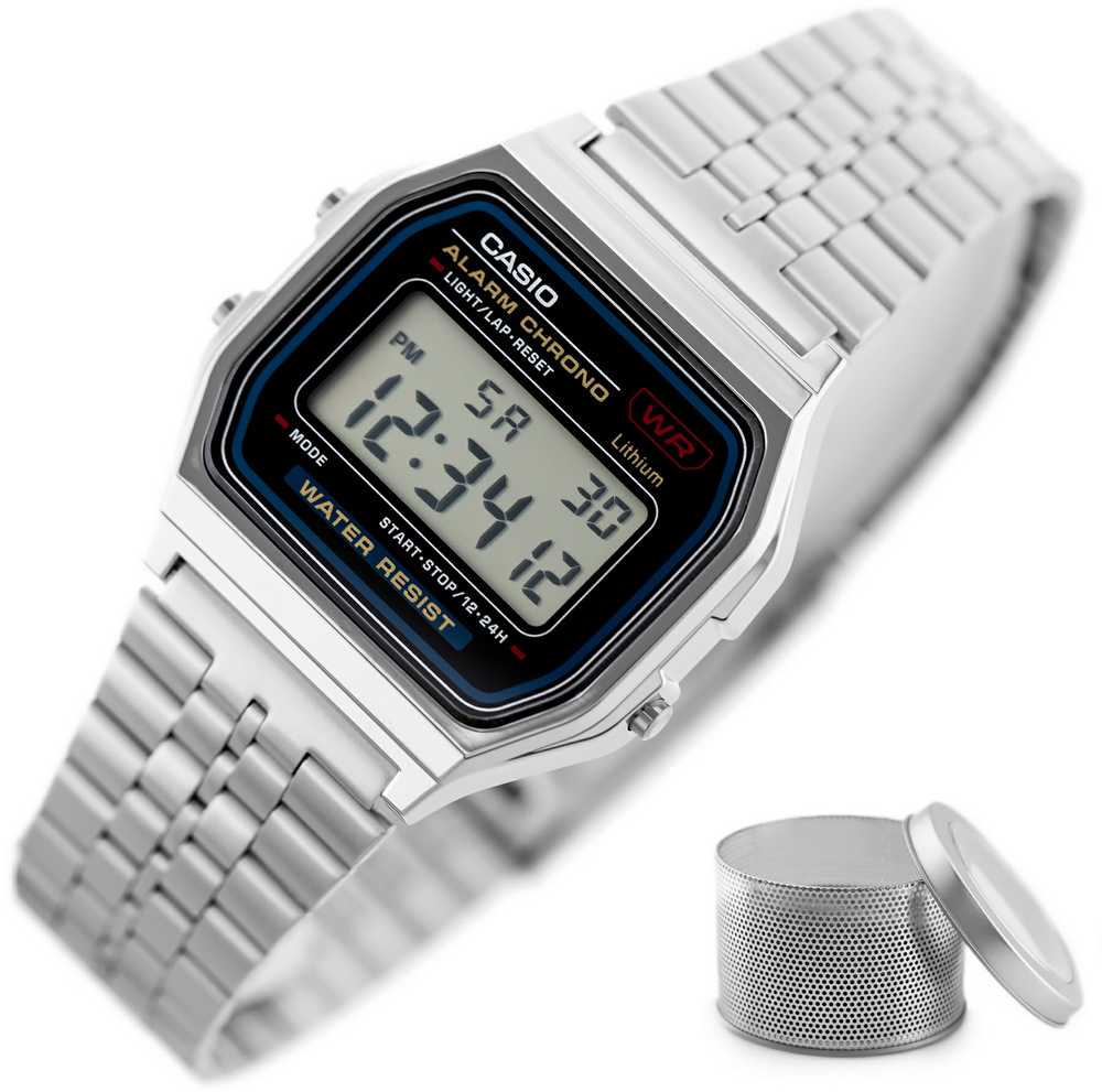 Laikrodis vyrams CASIO A159W-N1DF - KLASYKA (zd168a)