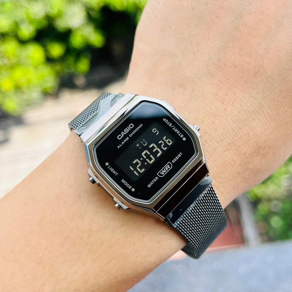 Vyriškas laikrodis Casio A168WEMB-1BDF + BOX
