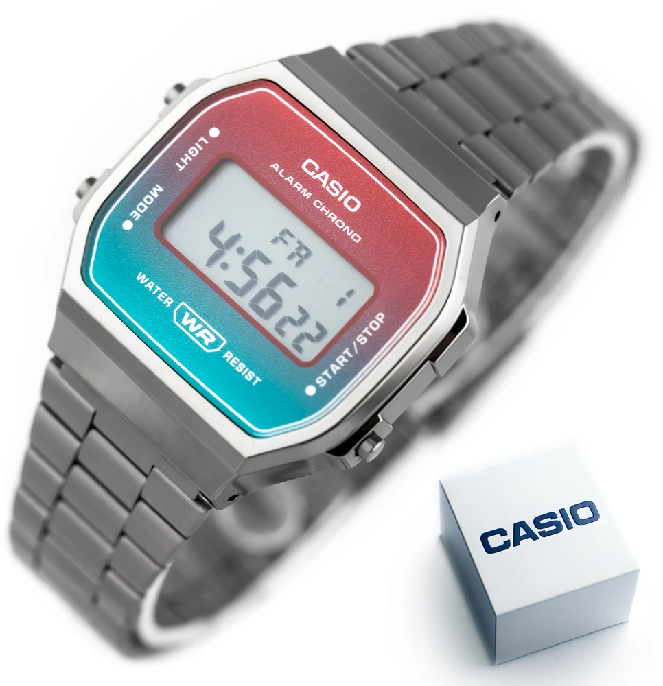 Vyriškas laikrodis Casio A168WERB-2ADF + BOX