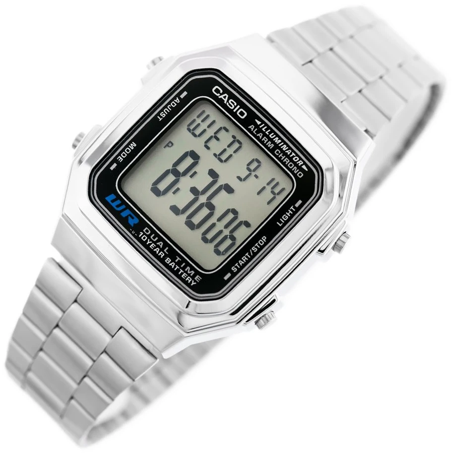 Laikrodis vyrams CASIO A178WA-1A (zd082a) - KLASYKA