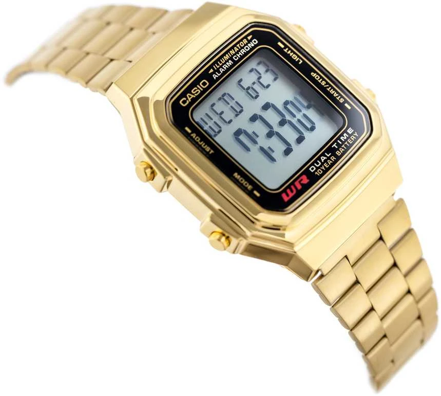 Vyriškas laikrodis CASIO A178WGA-1ADF (zd082b) + BOX