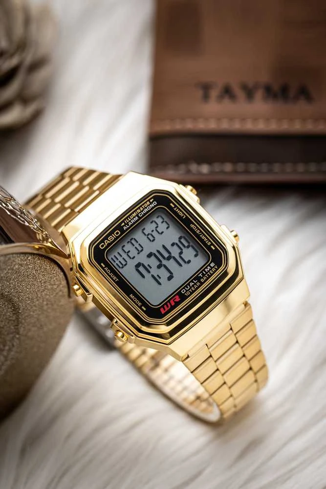 Vyriškas laikrodis CASIO A178WGA-1ADF (zd082b) + BOX
