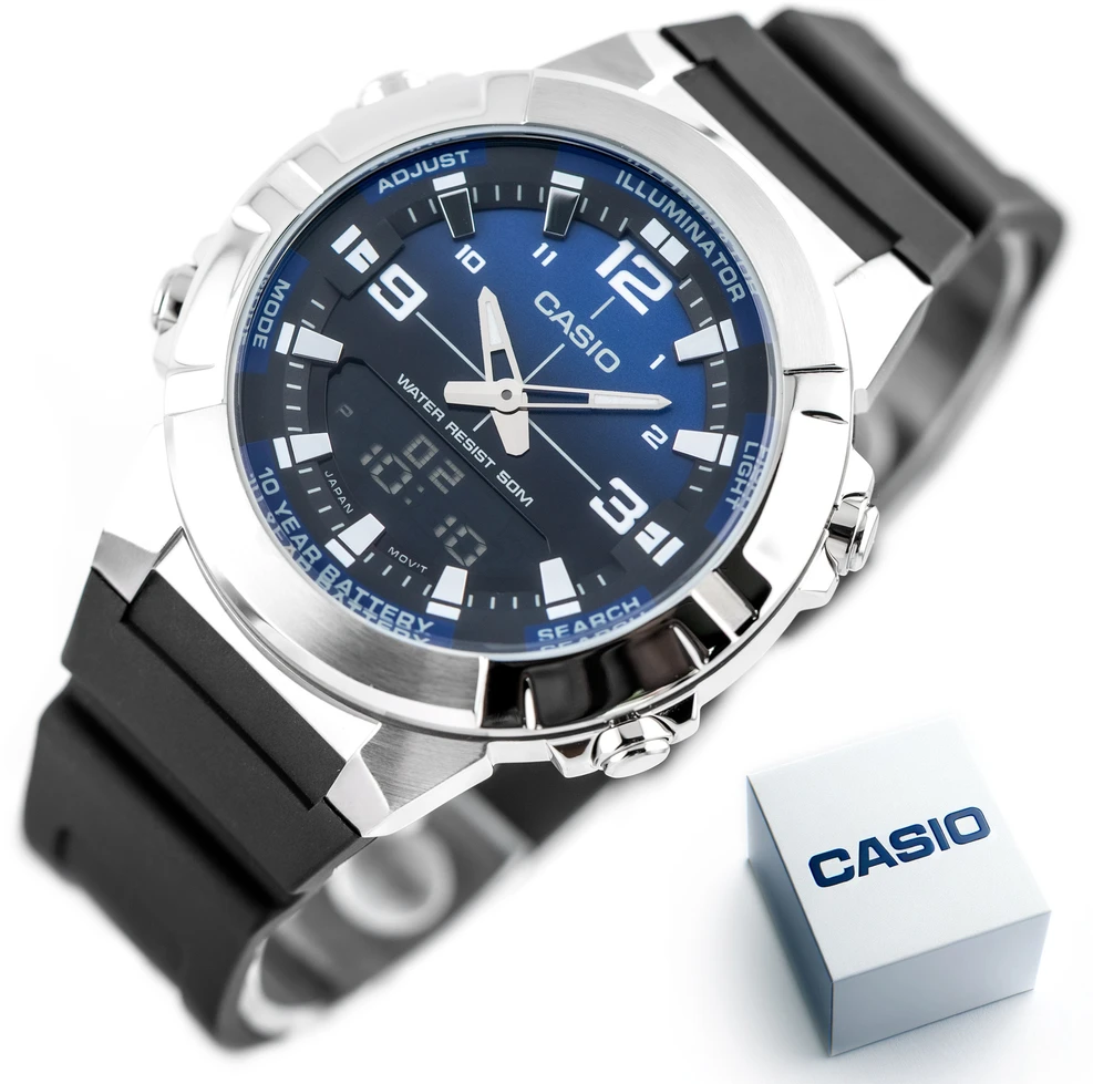 Vyriškas laikrodis CASIO AMW-870A-2A + BOX