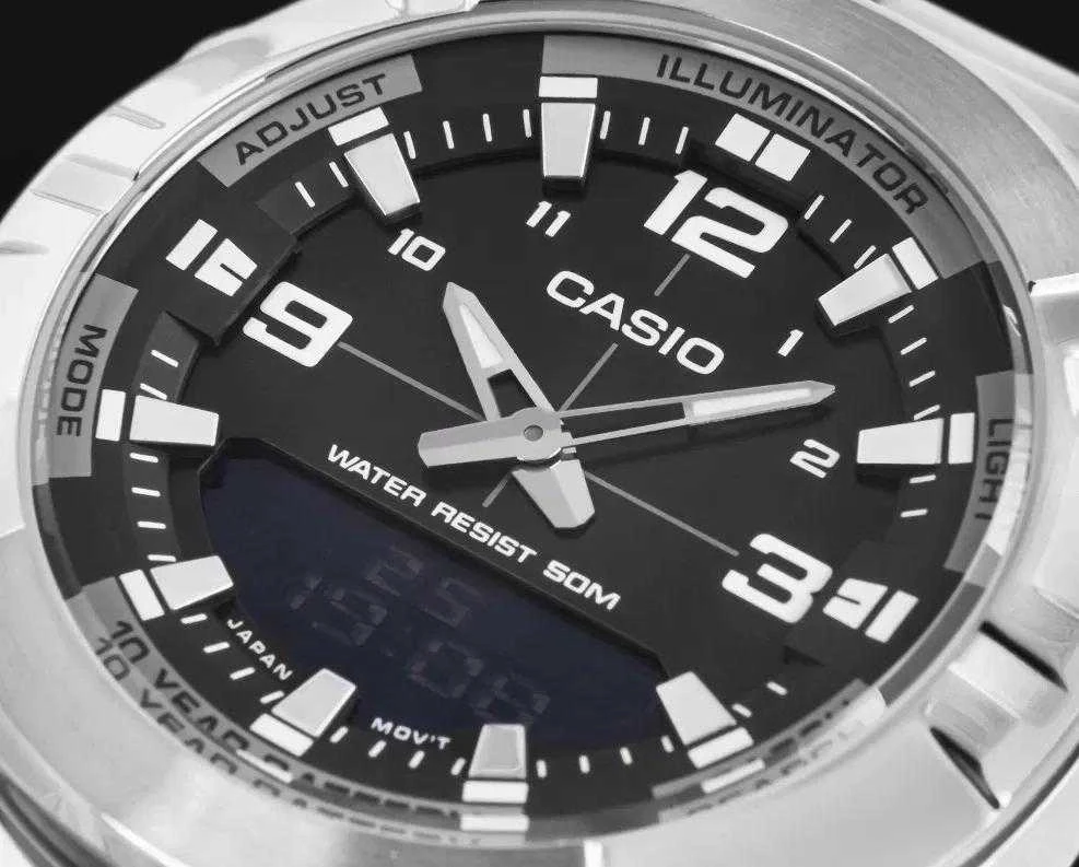 Vyriškas laikrodis CASIO AMW-870D-1AVDF + BOX