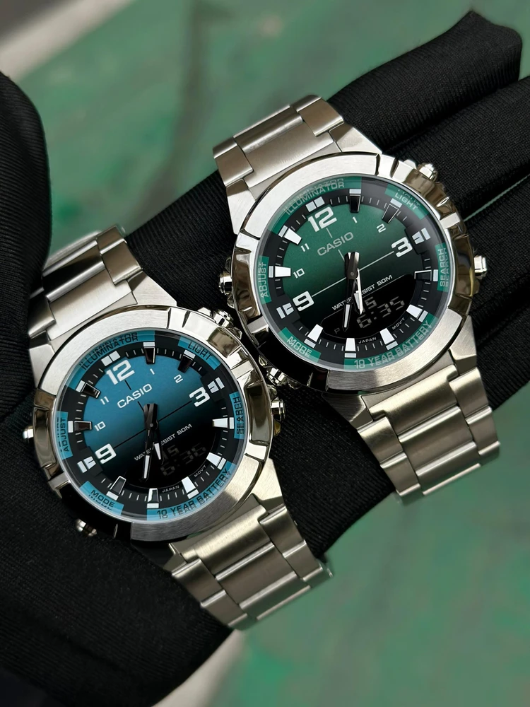 Vyriškas laikrodis CASIO AMW-870DA-3AV + BOX