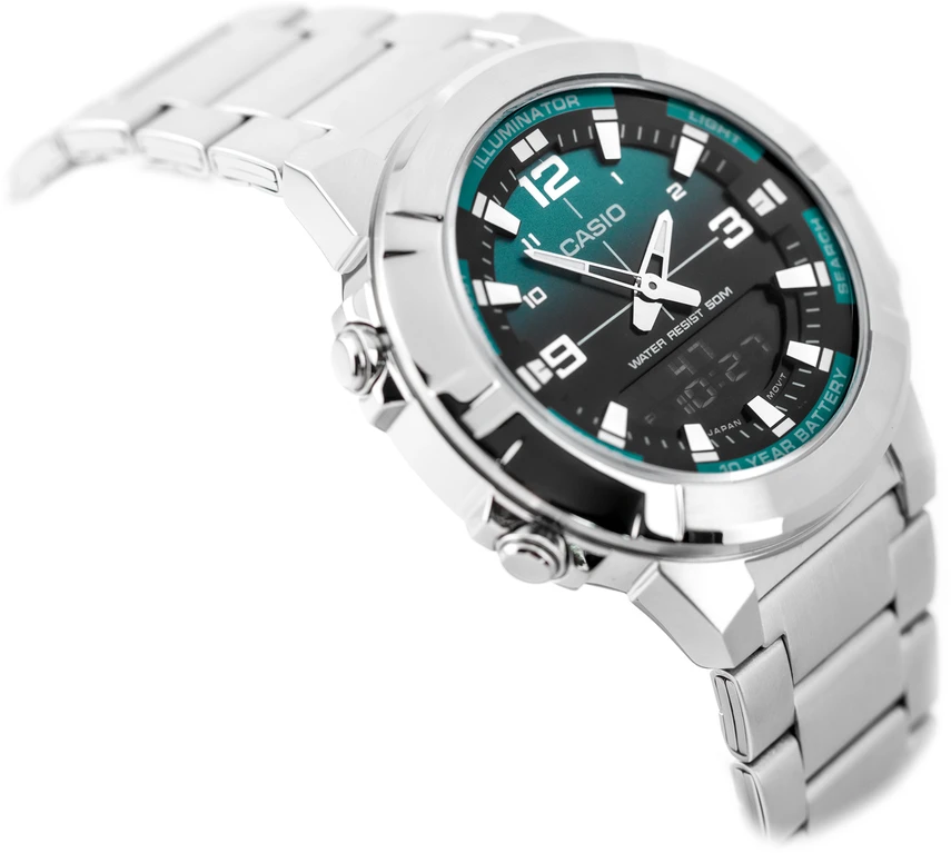 Vyriškas laikrodis CASIO AMW-870DA-3AV + BOX