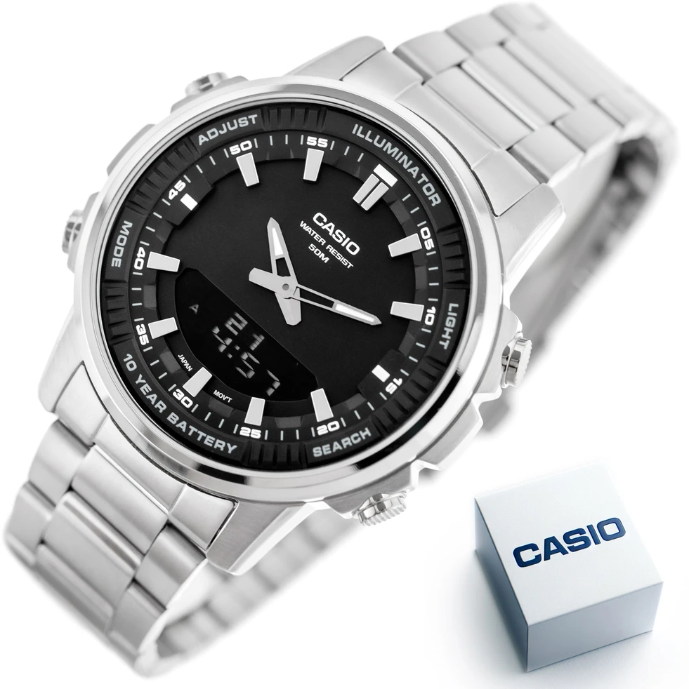 Vyriškas laikrodis CASIO AMW-880D-1AVDF + BOX