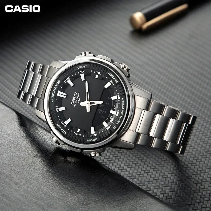 Vyriškas laikrodis CASIO AMW-880D-1AVDF + BOX