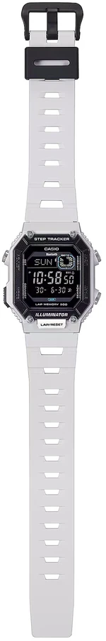 Vyriškas laikrodis CASIO Digital Moonphase WS-B1000-8BVDF + BOX