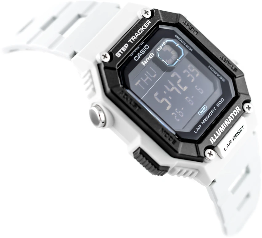 Vyriškas laikrodis CASIO Digital Moonphase WS-B1000-8BVDF + BOX