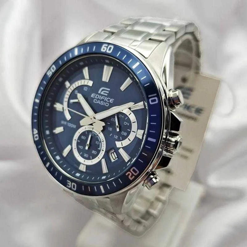 Laikrodis CASIO EDIFICE MEN'S WATCH EFR-552D-2AVUDF - 10ATM (zd094d) + BOX