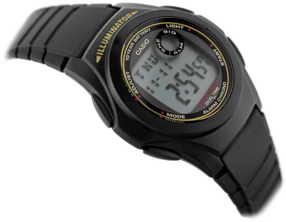 VYRIŠKAS LAIKRODIS CASIO F-200W-9ADF (zd151d) + DĖŽĖ