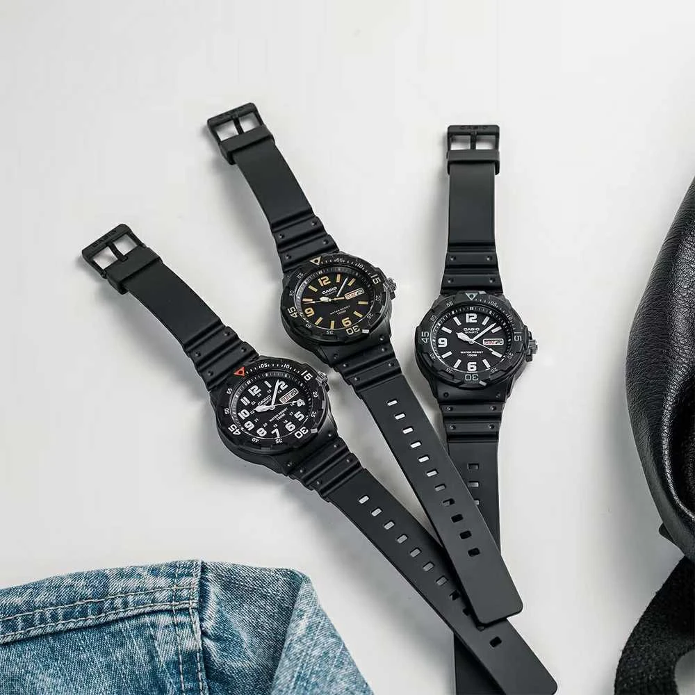 VYRIŠKAS LAIKRODIS CASIO MRW-200H-1B (zd147a) + DĖŽĖ