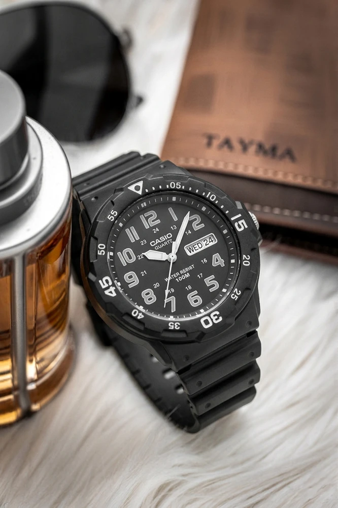 Casio Vyrų Laikrodis MRW-210H-1AVEF Juodas