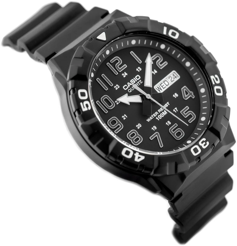Casio Vyrų Laikrodis MRW-210H-1AVEF Juodas