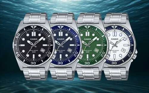 Casio MTD-135D-1A vyriškas laikrodis + dėžutė