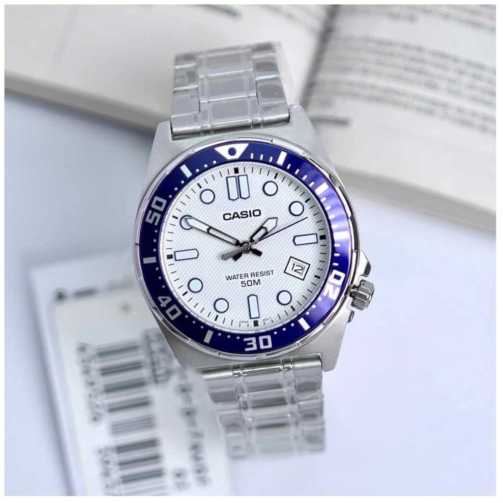 Casio vyriškas laikrodis MTD-135D-7A + dėžutė
