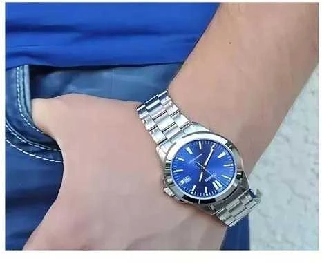 Casio MTP-1215A-2ADF vyriškas laikrodis + dėžutė