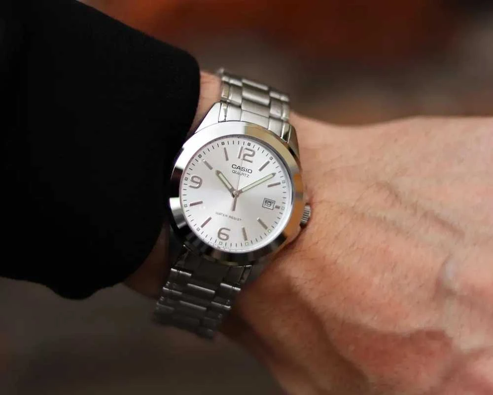 Vyriškas laikrodis CASIO MTP-1215A-7ADF (zd118a) + BOX