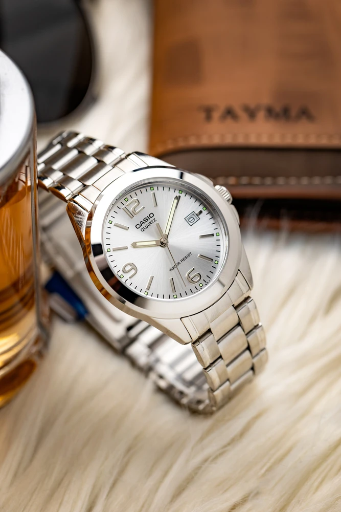 Vyriškas laikrodis CASIO MTP-1215A-7ADF (zd118a) + BOX