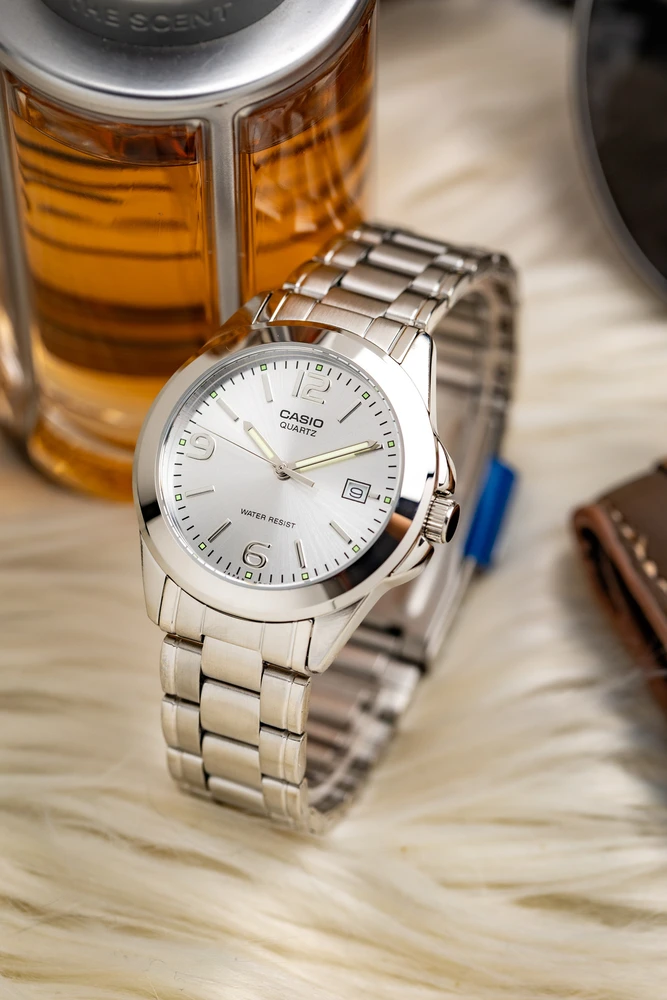 Vyriškas laikrodis CASIO MTP-1215A-7ADF (zd118a) + BOX