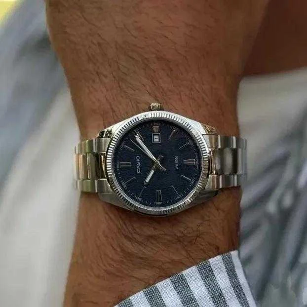 Vyriškas laikrodis CASIO MTP-1302DA-2A1 (zd072u) + BOX