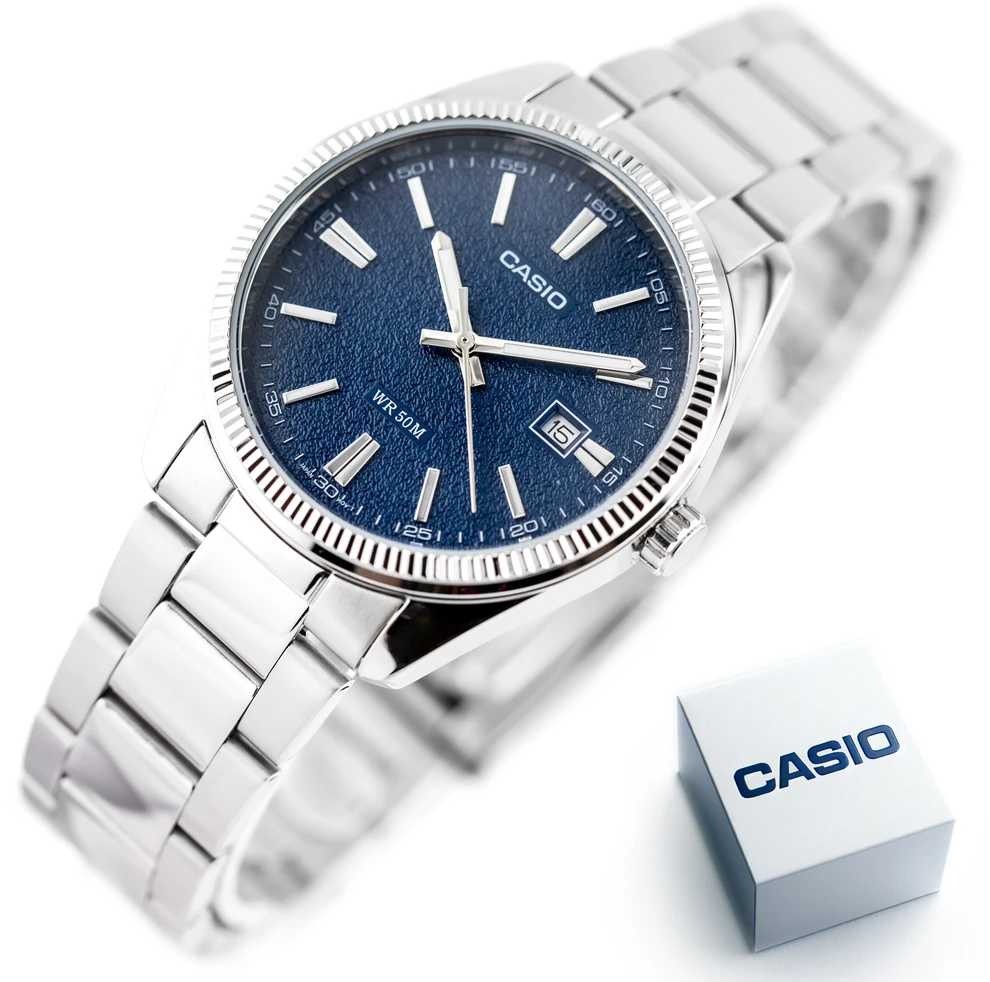 Vyriškas laikrodis CASIO MTP-1302DA-2A1 (zd072u) + BOX