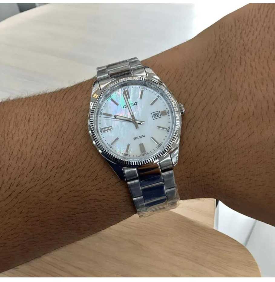 Vyriškas laikrodis CASIO MTP-1302DS-7A (zd072s) + BOX