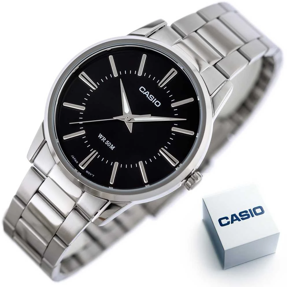 Vyriškas laikrodis CASIO MTP-1303D-1A (zd021g) + BOX