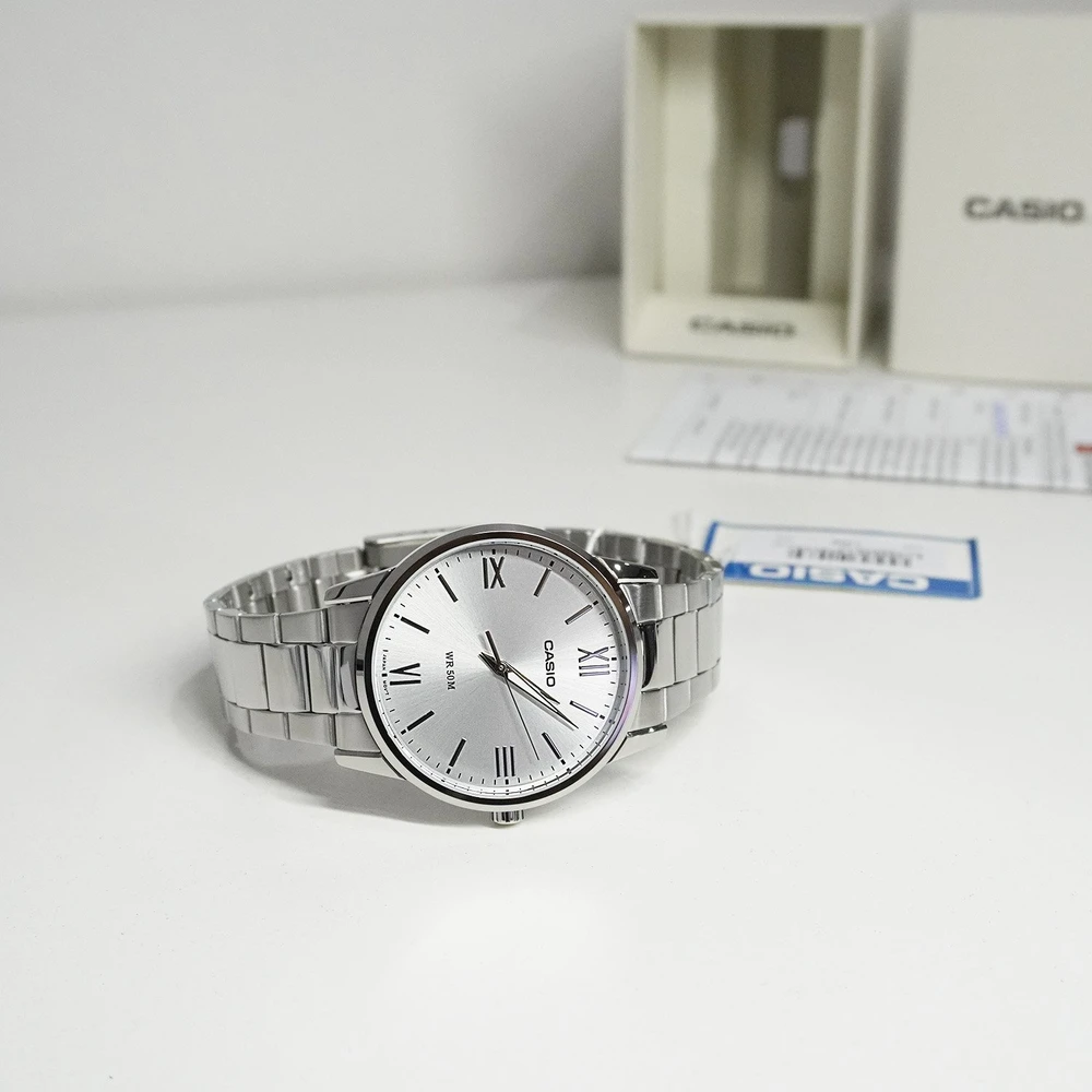 Vyriškas laikrodis CASIO MTP-1303DD-7AV (zd301b) + BOX