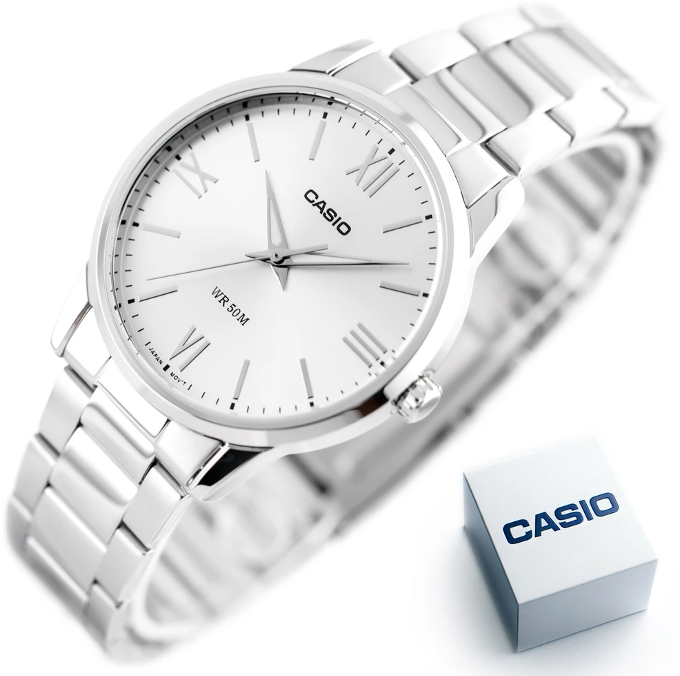 Vyriškas laikrodis CASIO MTP-1303DD-7AV (zd301b) + BOX