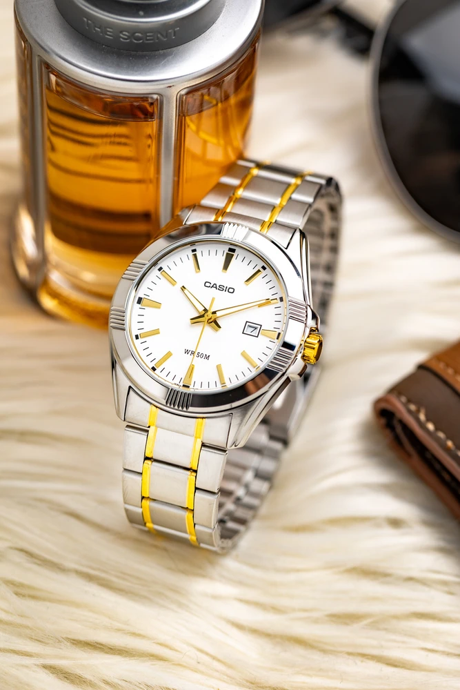 Vyriškas laikrodis CASIO MTP-1308SG-7AVDF (zd177f) + BOX