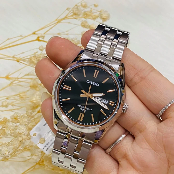 Vyriškas laikrodis CASIO MTP-1335D-1A2VDF (zd026b) + BOX