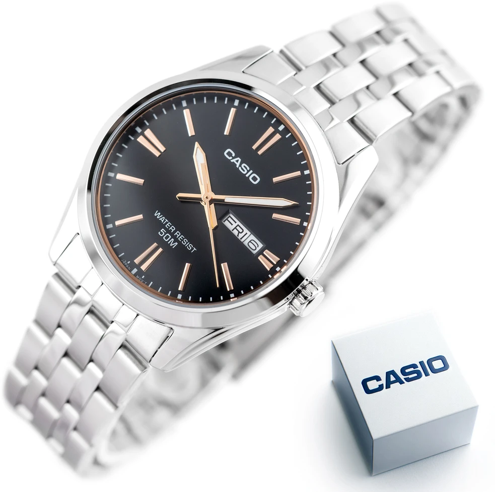 Vyriškas laikrodis CASIO MTP-1335D-1A2VDF (zd026b) + BOX