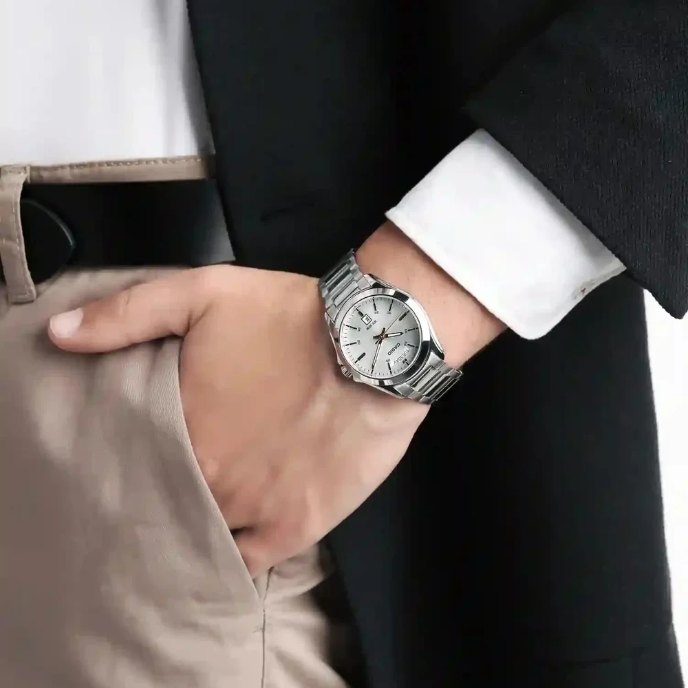 Vyriškas laikrodis CASIO MTP-1370D-7A2V (zd025d) + BOX