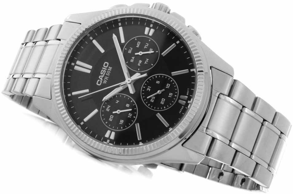 Laikrodis CASIO MEN'S WATCH MTP-1375D-1AVDF (zd112b) + BOX