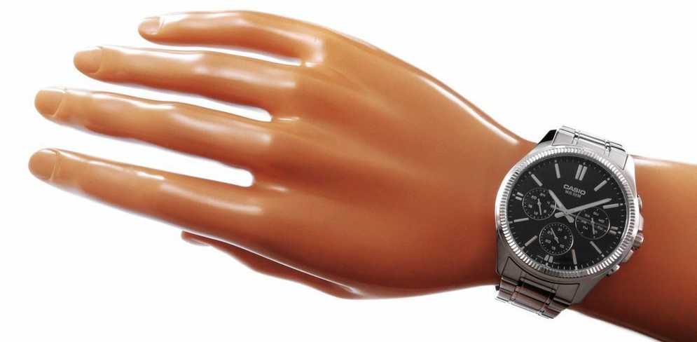 Laikrodis CASIO MEN'S WATCH MTP-1375D-1AVDF (zd112b) + BOX