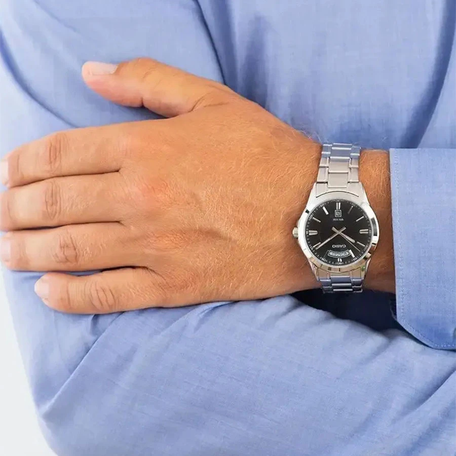 Vyriškas laikrodis CASIO MTP-1381D-8A (zd076g) + BOX