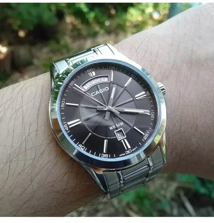 Vyriškas laikrodis CASIO MTP-1381D-8A (zd076g) + BOX